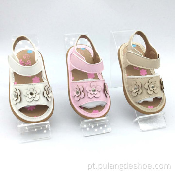 sapatinhos de bebê da nova moda sandálias de plutônio femininas
